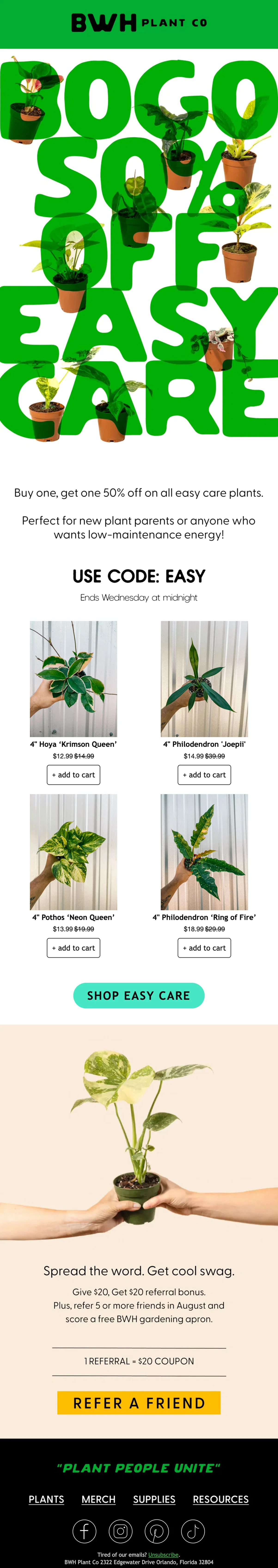 BWH Plant Co
